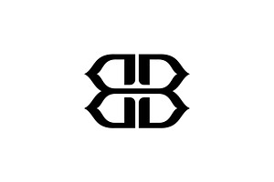 Monogram Letter BB Logo, a Branding & Logo Template by Buqancreative