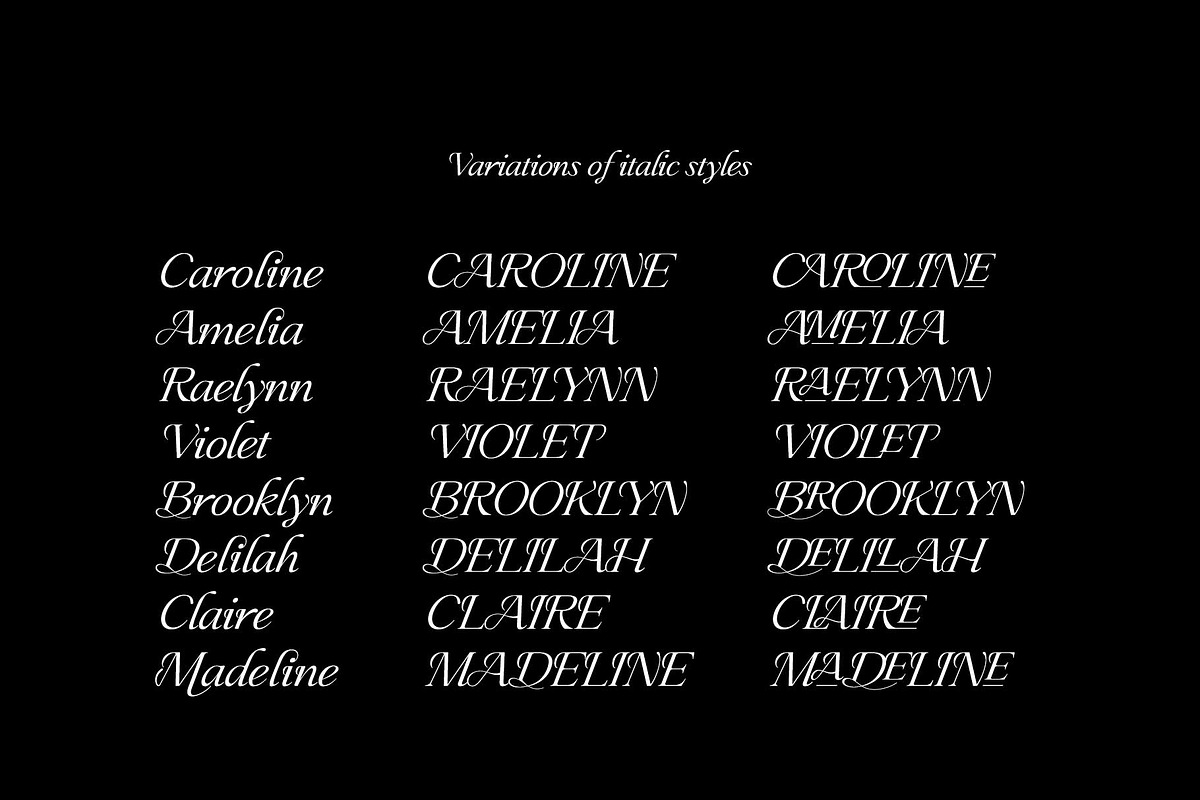 Ceciliany Serif Font Family, a Serif Font by Ryul Davidson (Photo 12 of 25)