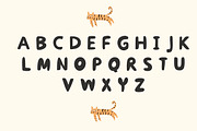 fancy tiger - cute hand drawn font, a Handwritten Font by Ashiya Pixel (Thumbnail 2 of 5)