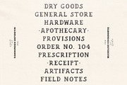 Work Horse – Vintage Wood Serif Font, a Slab Serif Font by Madeline ODonoghue Design (Thumbnail 4 of 5)