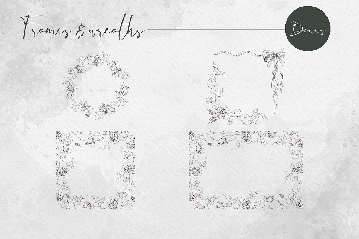 Heritage tea roses, a Decorative Illustration by MsFlaffy (Photo 10 of 14)