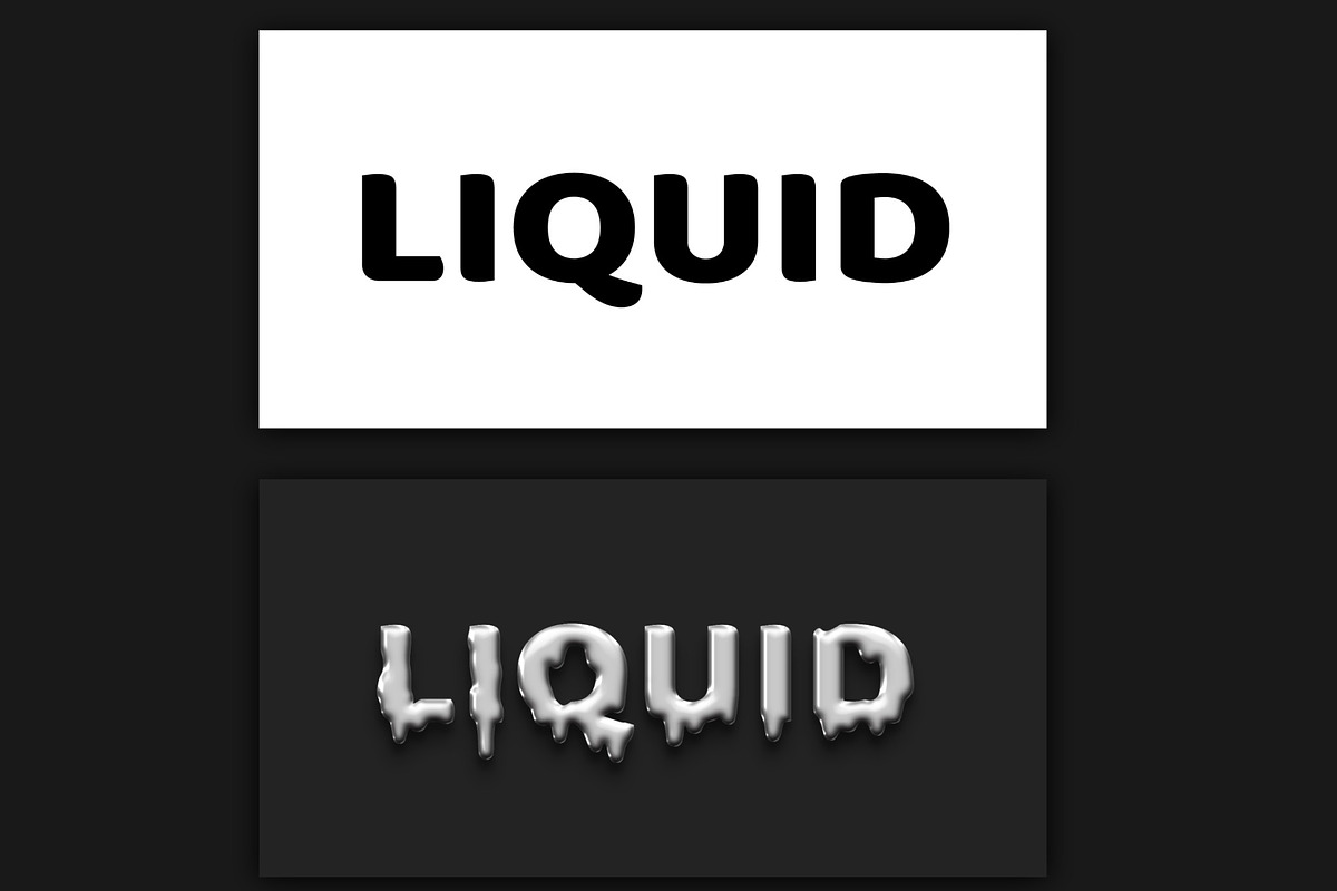 Leaking Text Effect, a Layer Style Add-On by studiogstock (Photo 2 of 2)