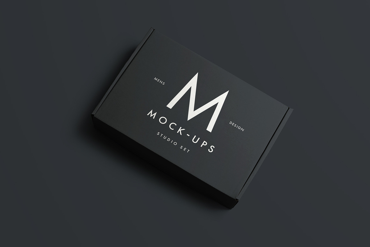 5 Mockups T-Shirts and Packing Boxes, a Packaging Mockup by Grow Design Craft Studio (Photo 6 of 6)