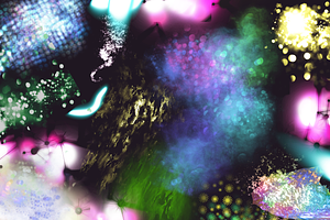 55 Holographic Procreate Brushes