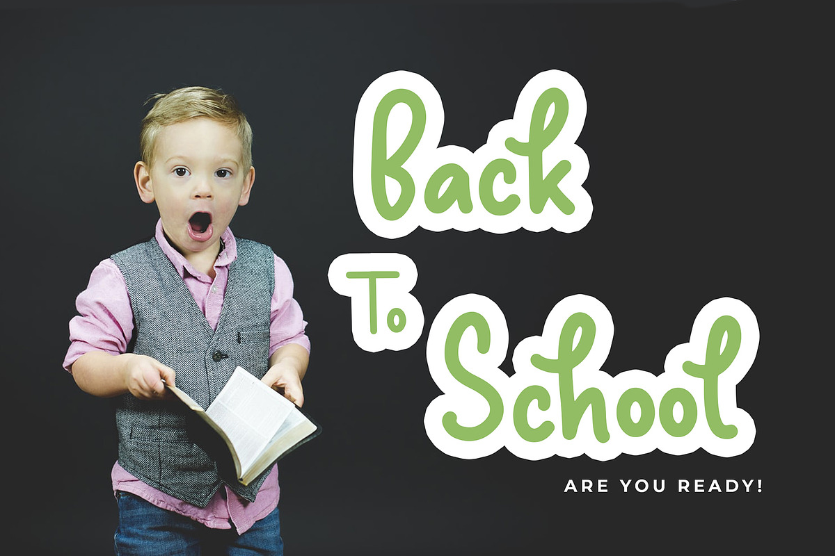 Be Simply Monoline Calligraphy Font preview 3
