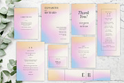 Modern Shadows Wedding Suite, an Invitation Template by cafelab_store (Thumbnail 2 of 5)