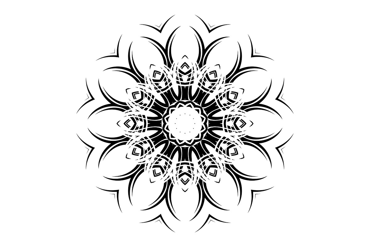 Spiritual Mandala Artwork Bundle, a Decorative Illustration by NJ Himel (Photo 4 of 104)