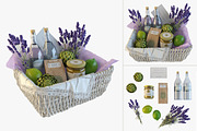 Provence decor basket, an Object 3D Model by kookamunga (Thumbnail 1 of 7)