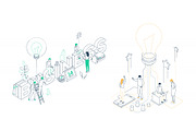 Business Isometric Illustrations, an iPhone Mockup by Boyko Pictures (Thumbnail 12 of 14)