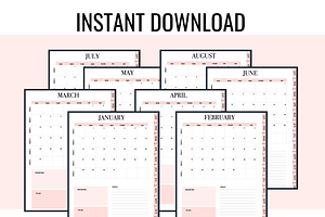 PLR Digital Planner 2024