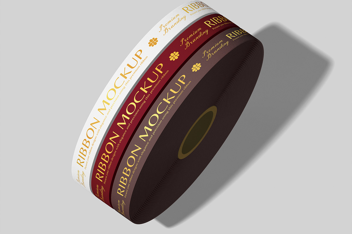 Ribbon Mockup, a Merchandise Mockup by Unerispace (Photo 2 of 5)
