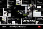 PRAGYA | Investor Update Deck PPT, a Presentation Template by Neermana (Thumbnail 1 of 4)