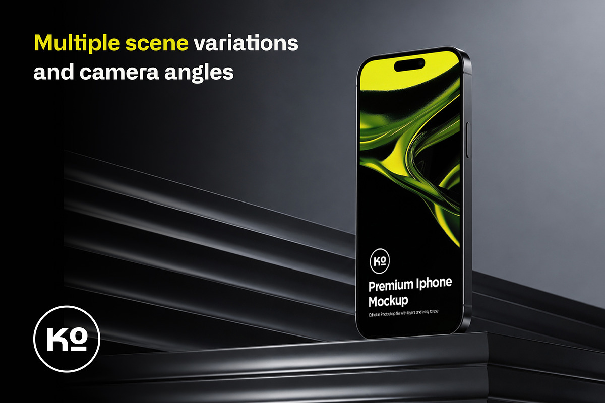 Premium Iphone Mockup Bundle, an iPhone Mockup by anamwp (Photo 4 of 6)