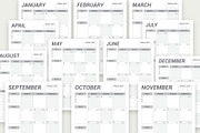 2023 Monthly Planner Bundle, a Stationery Template by ROJI CREATOR (Thumbnail 4 of 9)
