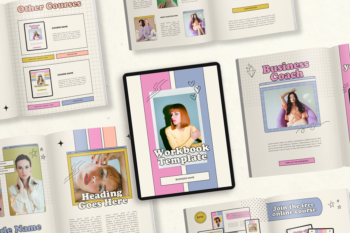 Canva Workbook Template for Coaches, a Magazine Template by Branding Babe Co. (Photo 3 of 11)