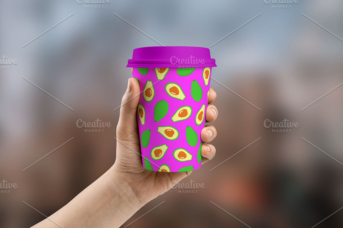 Colorful bright fruits patterns, a Pattern Graphic by ExpressShop (Photo 5 of 5)