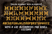 Biker Legion - Retro Label Font, a Blackletter Font by JumboDesign (Thumbnail 3 of 5)