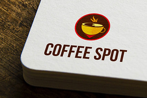 Coffee Spot Logo Template, a Branding & Logo Template by mesuka
