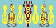 Bowling, a Symbol Font by Ingrimayne Type (Thumbnail 1 of 4)