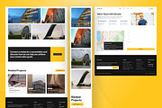 Construction Website Figma Template, an UI Kit Template by peterdraw (Thumbnail 6 of 7)