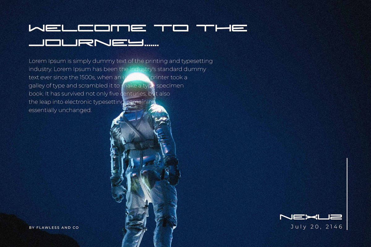 Novega - Sport Game Font, a Sans Serif Font by Flawless And Co (Photo 5 of 11)