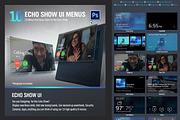 Echo Show UI Menus, a Household Mockup by Shop Mockpro (Thumbnail 1 of 5)