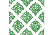 Seamless Vector Pattern With 3D, a Pattern Graphic by FineArtStudio (Thumbnail 1 of 3)