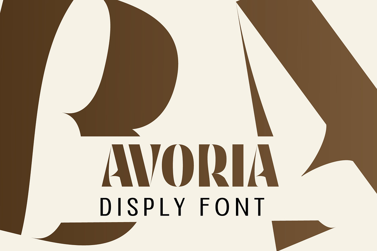 Avoria, a Sans Serif Font by Reza Studio (Photo 2 of 7)