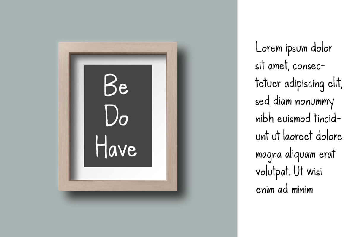 Kanda Handwriting Typeface preview 3
