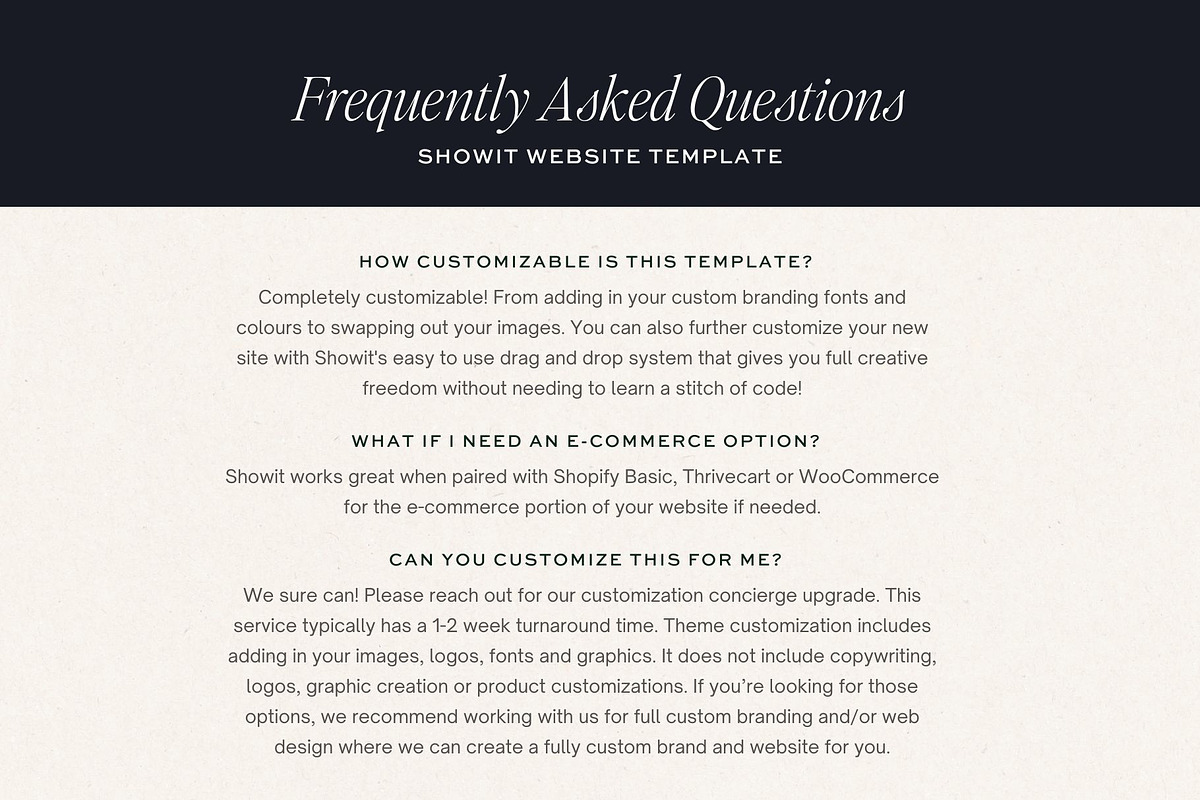 Aesthetic Showit Website Template, a Websites & App Template by Monarch Design Co. (Photo 9 of 9)