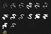 120 lettering brushes for procreate, a Brush Add-On by Endete & Mazak brushes (Thumbnail 8 of 8)