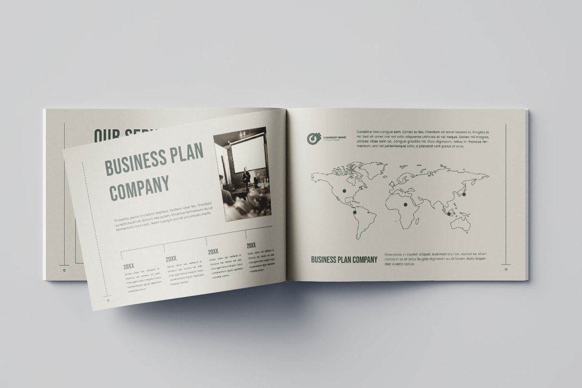Business Company Profile Vol.51, a Brochure Template by Bewalrus Studio (Photo 11 of 13)