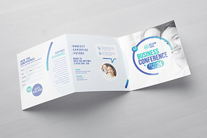 Conference Square Trifold Brochure