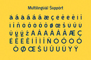 Glowdust - Display Sans, a Sans Serif Font by Alpaprana (Thumbnail 9 of 10)