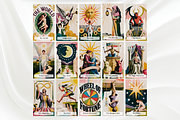 Boho Tarot Cards Deck Pastel Tarot, a Person Illustration by Mugio (Thumbnail 2 of 5)