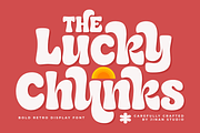 Lucky Chunks Font, a Script Font by Akrinity Digital (Thumbnail 1 of 10)