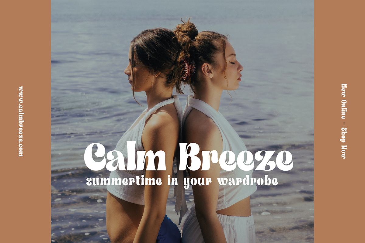 Oceania - Mesmerizing Typeface, a Font by HipFonts (Photo 7 of 10)