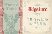 Aghony, a Blackletter Font by Burntilldead (Thumbnail 6 of 12)