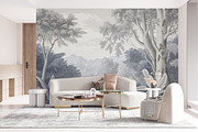 Abstract Forest Art Wallpaper Set, an Illustration by fei long (Thumbnail 5 of 10)
