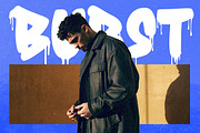 The Big Drop Graffiti Font, a Handwritten Font by Letterhend Studio (Thumbnail 9 of 11)
