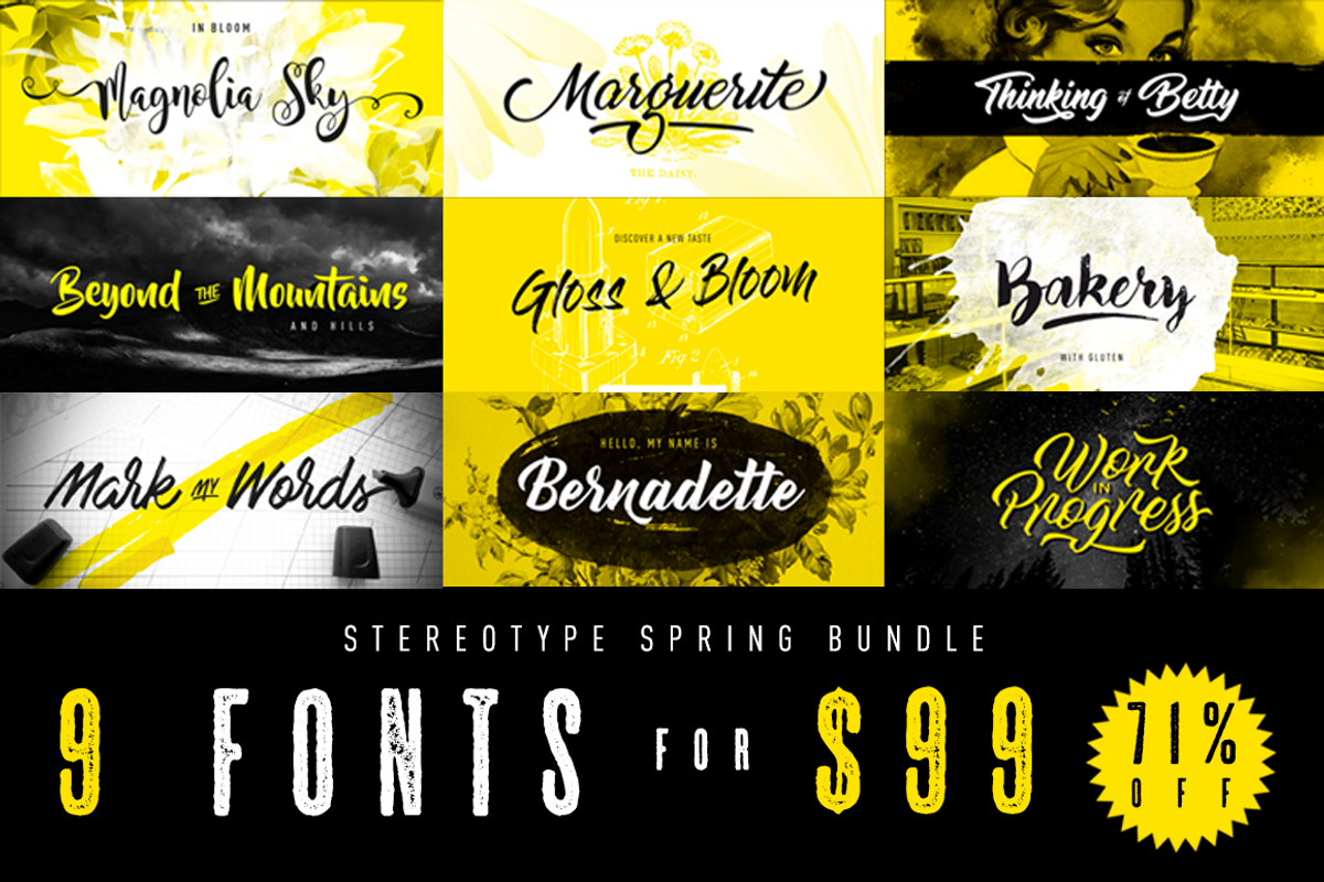 StereoType Spring Bundle