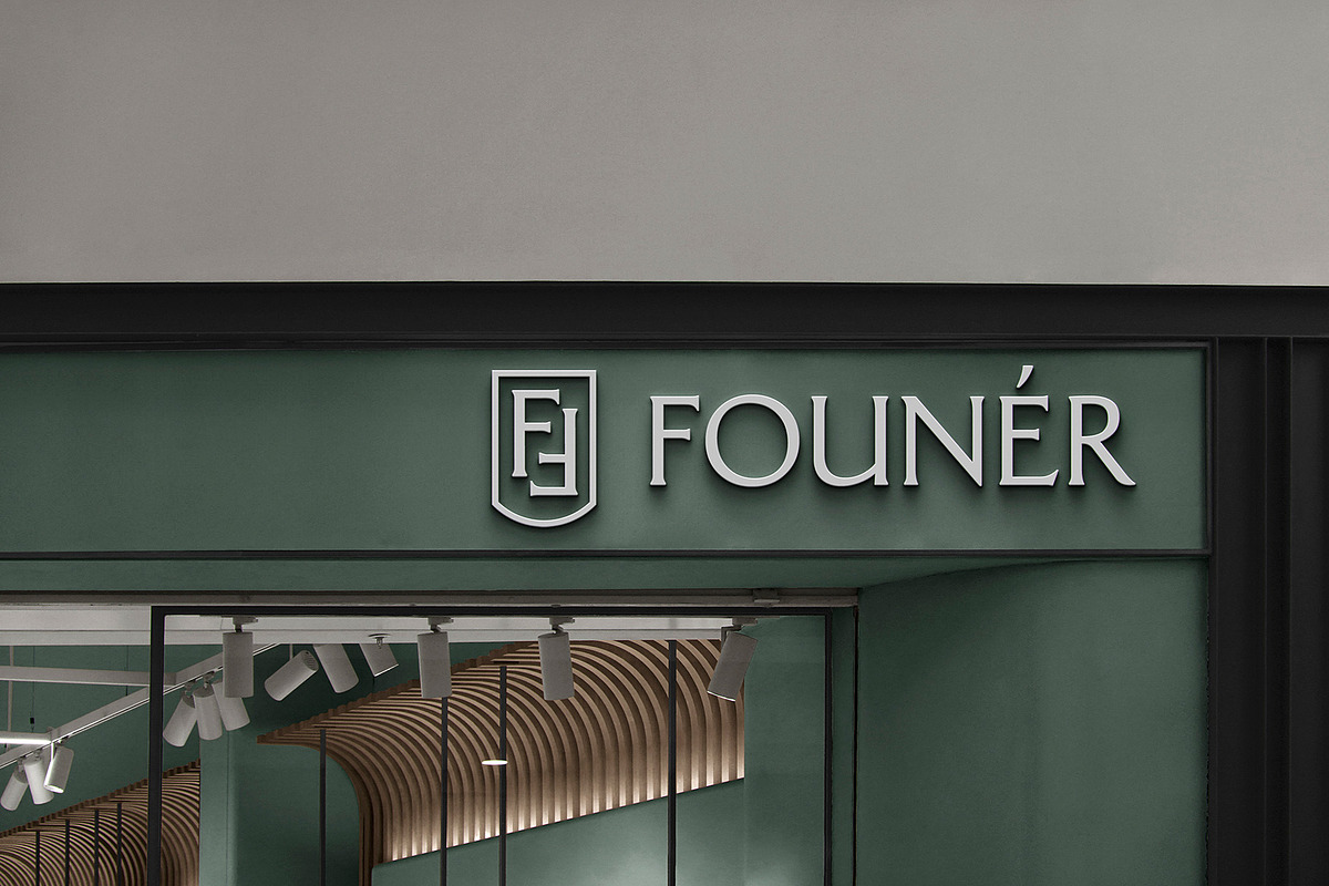 Logo Mockup Modern 3D Store Sign, a Product Mockup by Asylab (Photo 3 of 5)