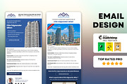 Mailchimp editable email template, an Email Template by Nivindesign (Thumbnail 1 of 5)