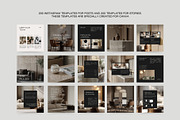 400 Interior Design Instagram Kit I, a Social Media Template by Instprofi | Studio Estimo (Thumbnail 6 of 13)