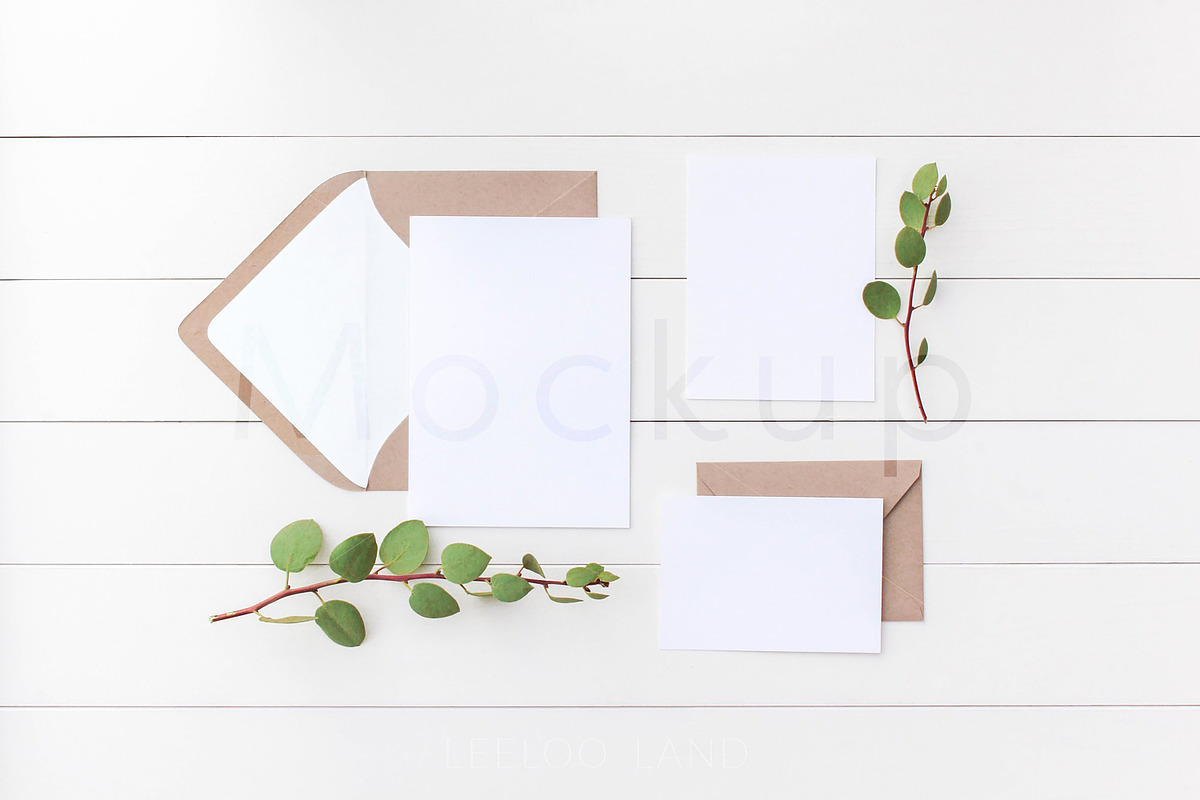 Wedding Suite Mockup - Manzanita S5, a Print Template by ILLONA GRAPHICS (Photo 1 of 4)