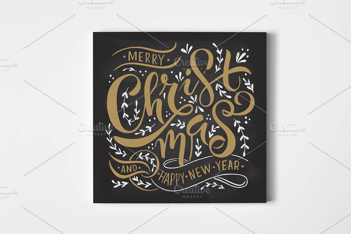 Merry Christmas & Happy New Year Set, a Templates & Theme by Svetlana Kurako (Photo 1 of 5)