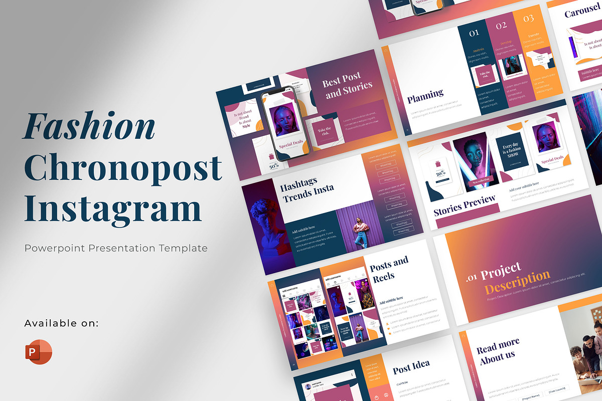 Fashion Chronopost Powerpoint, a Presentation Template by Zacomic Studios (Photo 1 of 8)