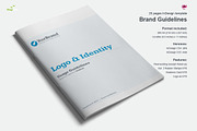 Brand Guidelines 20 Pages, a Books & Magazine Mockup by Imagination Area (Thumbnail 1 of 5)