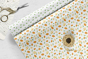 Watercolor Mango Seamless Pattern, a Pattern Graphic by Oksana Dovhopol Art (Thumbnail 9 of 11)