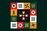 Christmas Holiday Pattern Geometric, a Pattern Graphic by Neo Geo (Thumbnail 3 of 7)